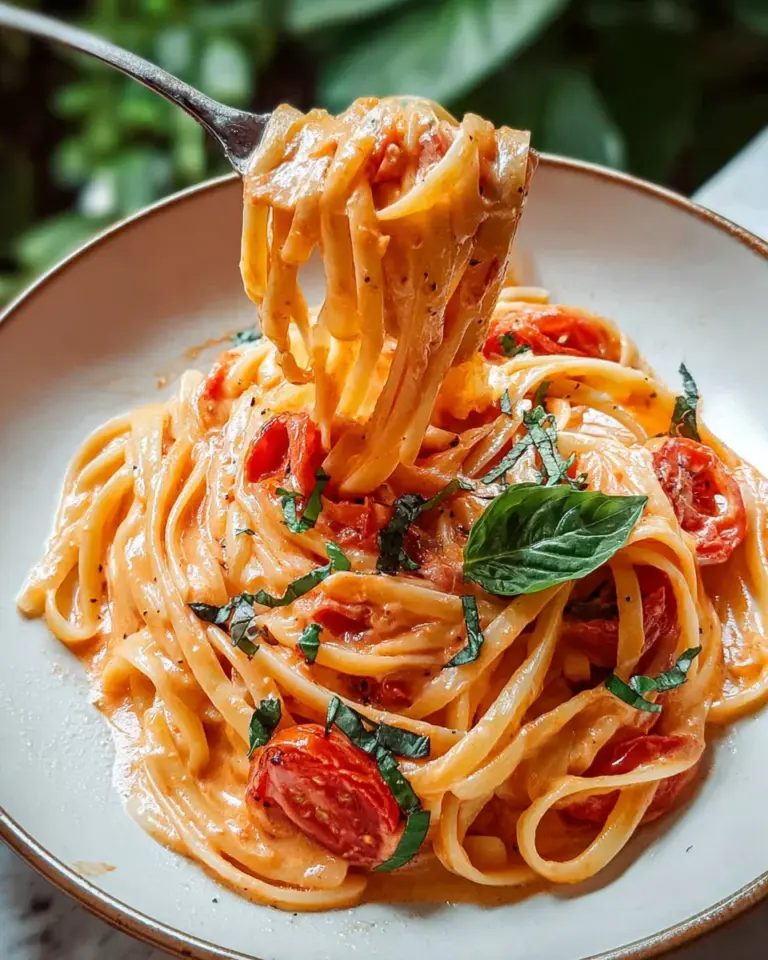 Easy One Pot Creamy Tomato Pasta