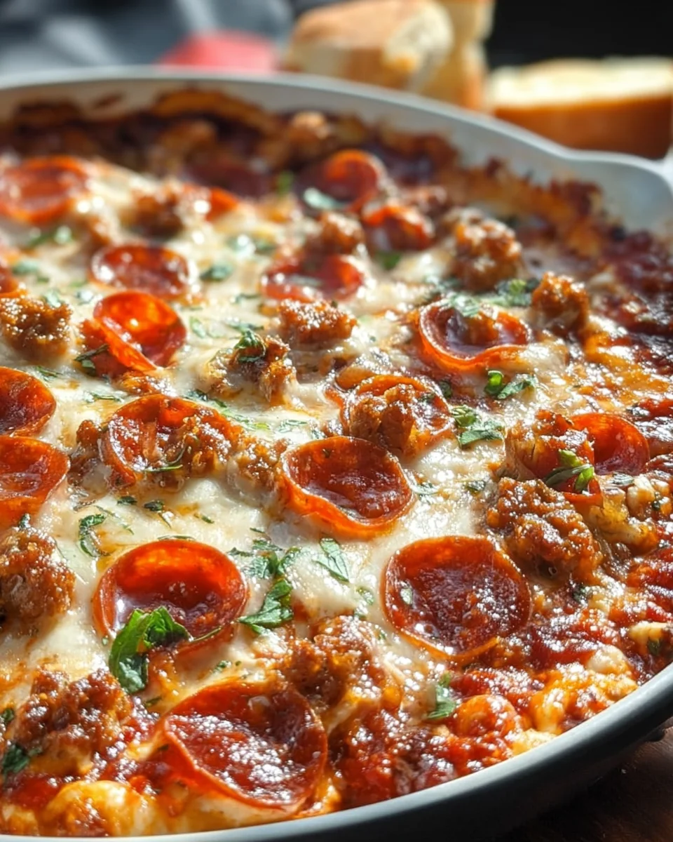 Easy Pizza Dip Easy