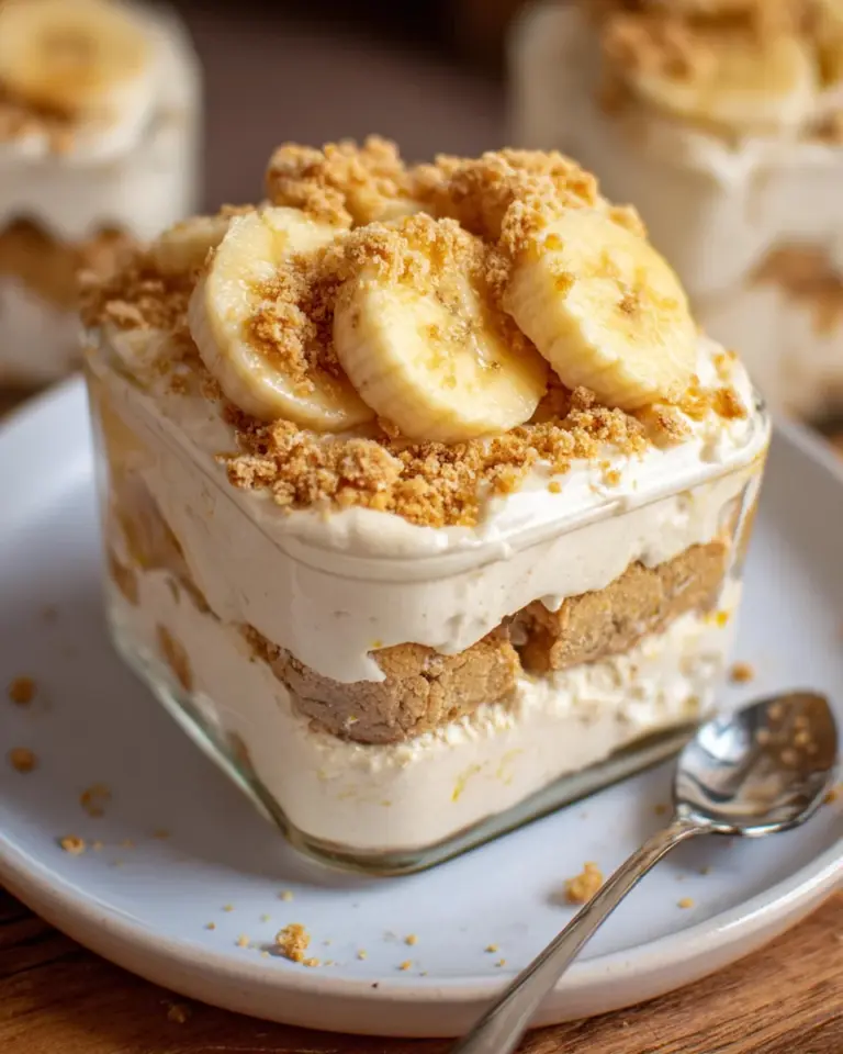 Easy Protein Banana Pudding