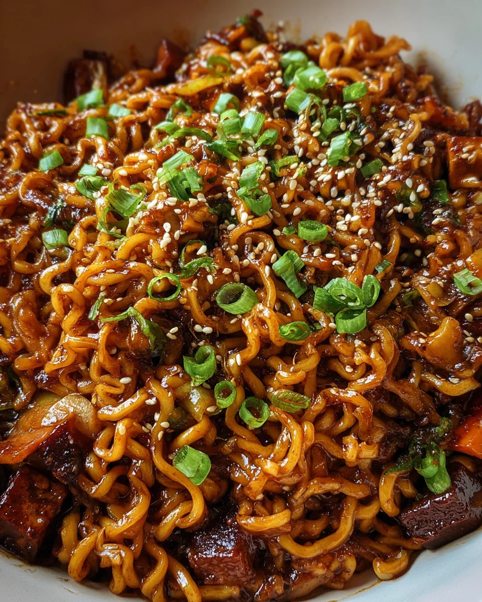 Easy Saucy Ramen Noodles Easy