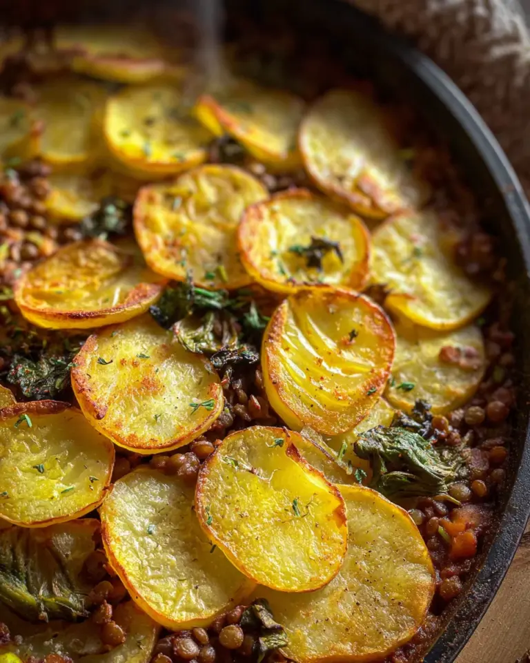 Easy Vegan Hotpot with Lentils