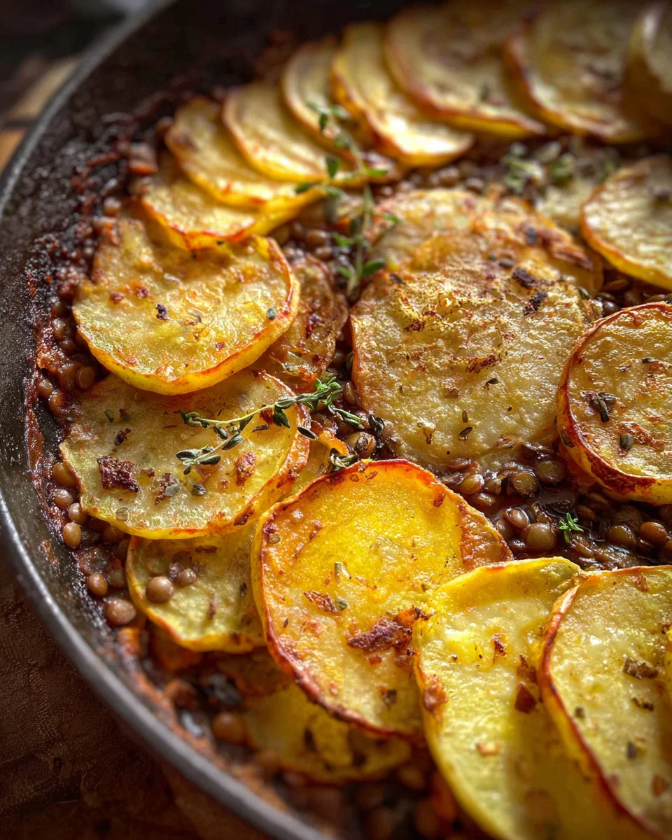 Easy Vegan Hotpot with Lentils Easy