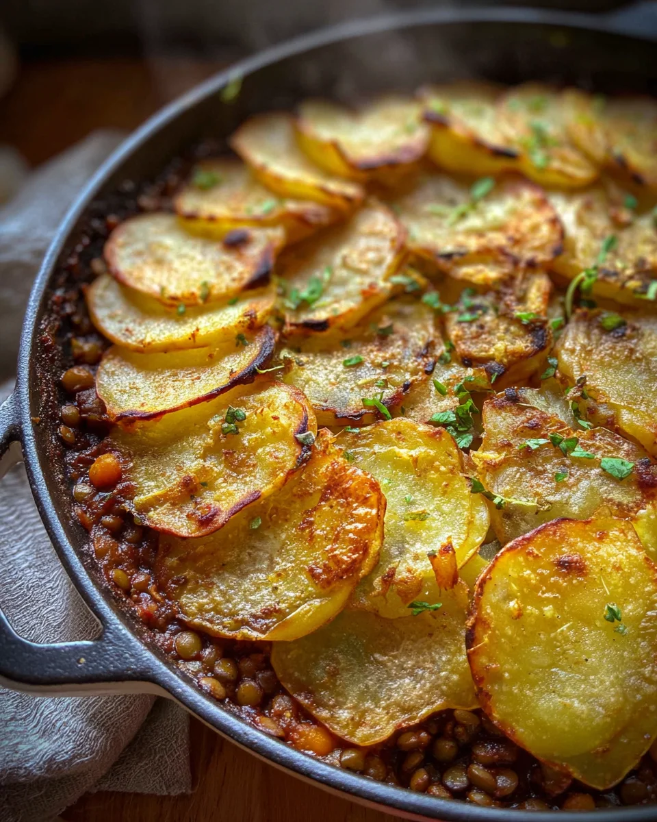 Easy Vegan Hotpot with Lentils Easy