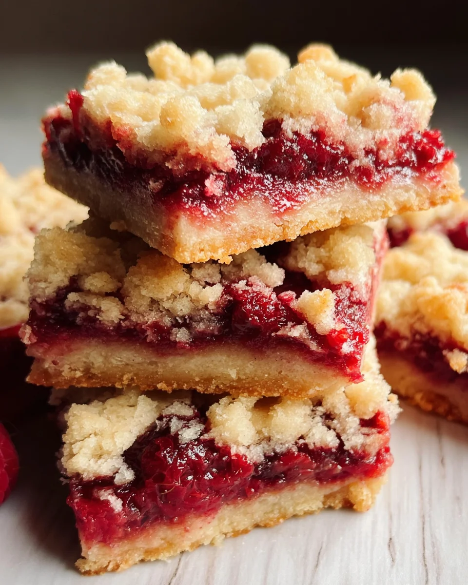 Fabulous Five Ingredient Raspberry Bars Fabulous