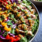 Fiesta Ranch Salad with Salsa Verde Chicken Fiesta Ranch Salad with Salsa Verde Chicken