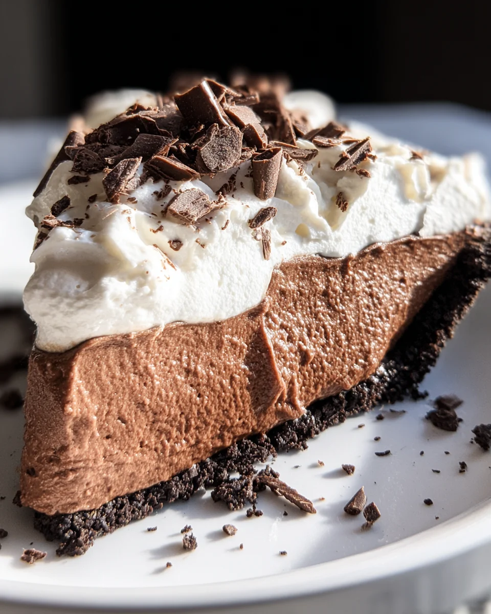 French Silk Pie French