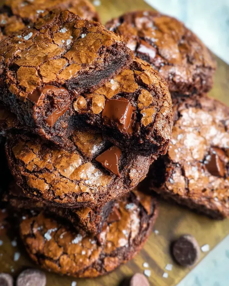 Fudgy Chewy Browkies (Brookies)