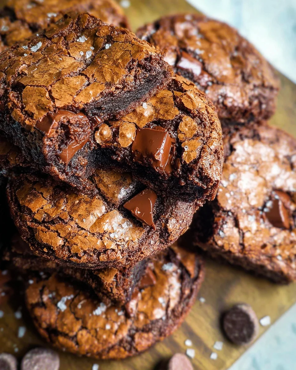 Fudgy Chewy Browkies (Brookies) Fudgy Chewy Browkies (Brookies)