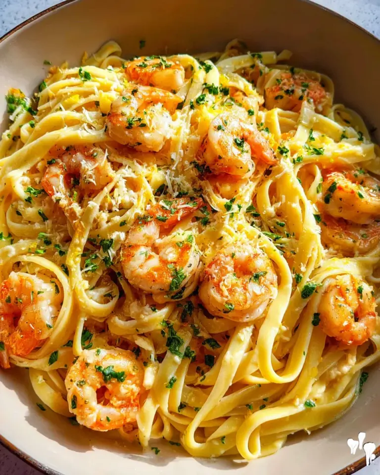 Garlic Butter Shrimp Pasta
