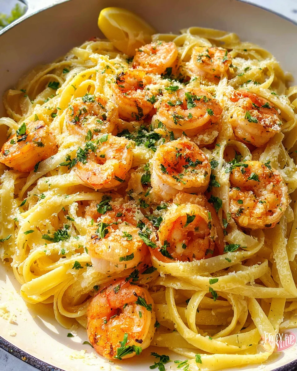 Garlic Butter Shrimp Pasta Garlic