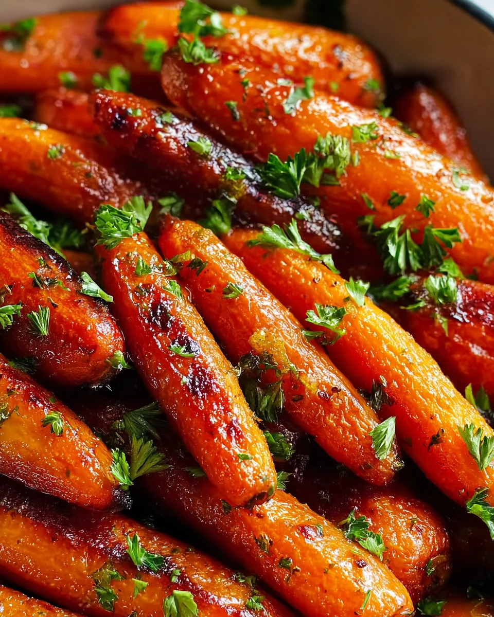 Glazed Roasted Carrots