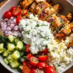 Greek Chicken Bowls Greek Chicken Bowls