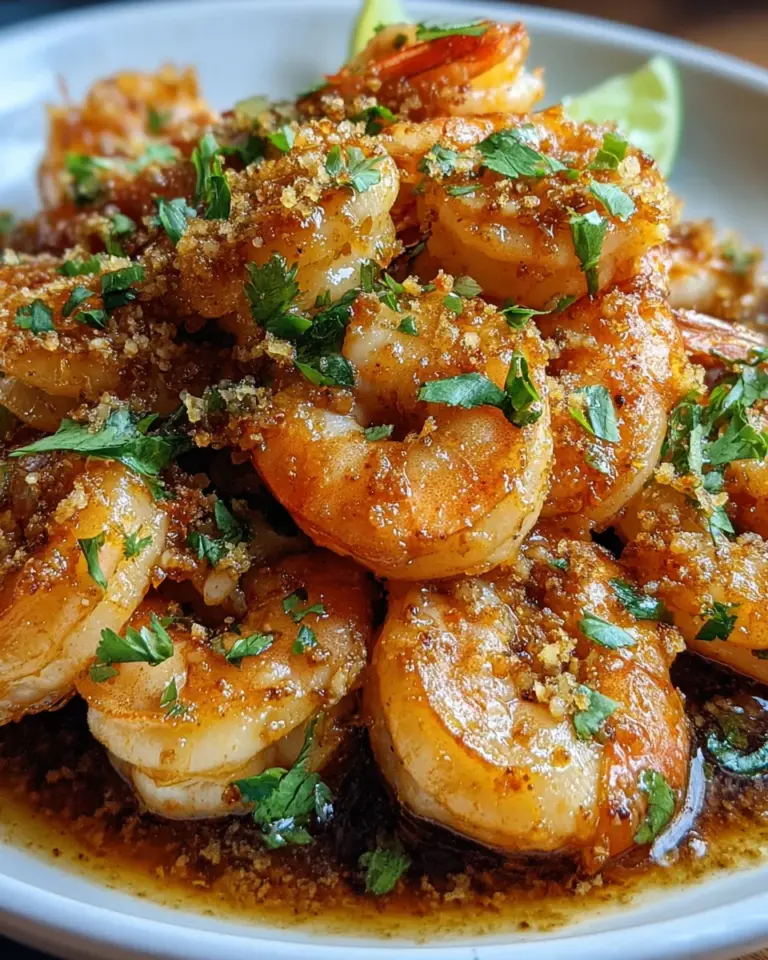 Hawaiian Garlic Shrimp