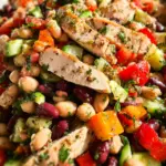 High-Protein Dense Bean Salad with Chicken High-Protein Dense Bean Salad with Chicken