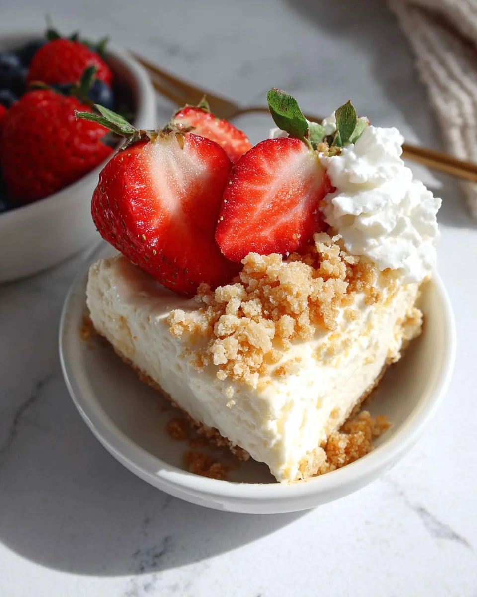 High Protein Cheesecake Fluff High