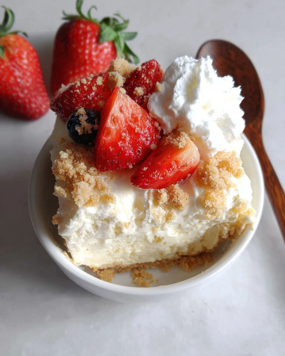 High Protein Cheesecake Fluff High