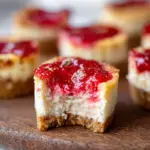 High Protein Healthy Strawberry Cheesecake Bites High Protein Healthy Strawberry Cheesecake Bites