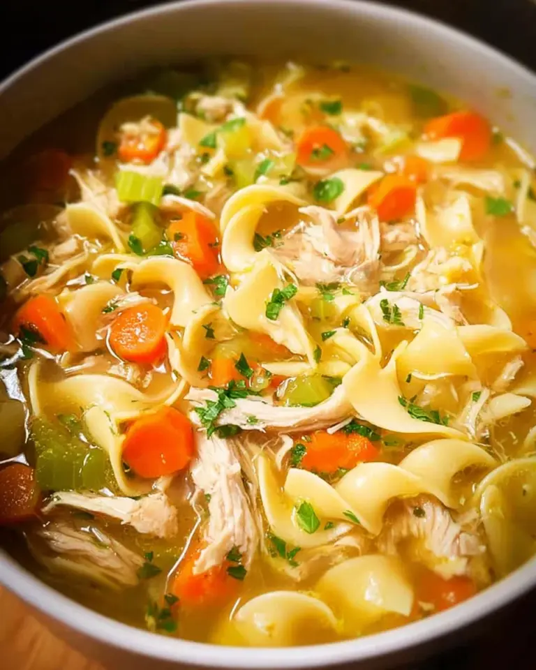 Homemade Chicken Noodle Soup