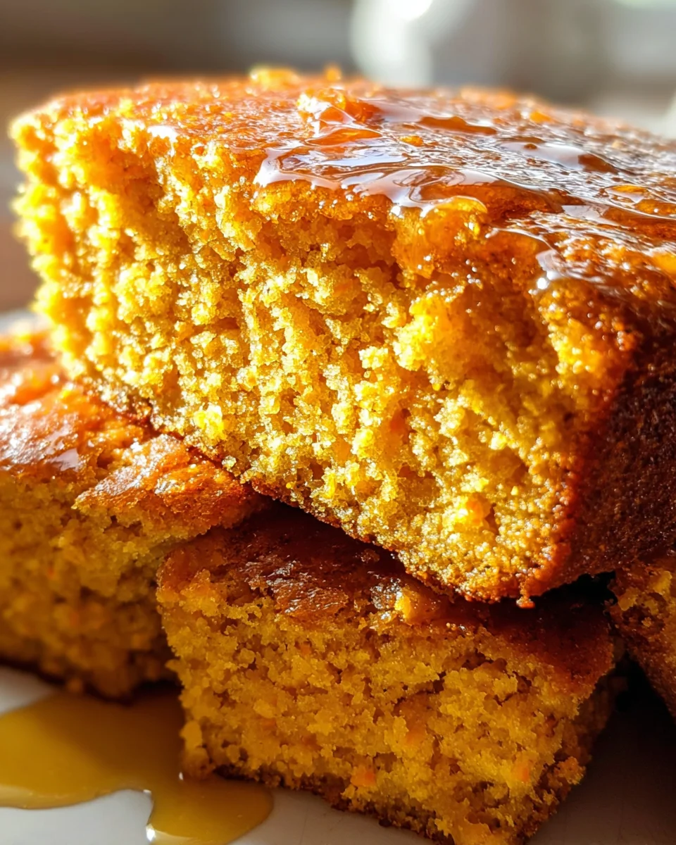 Honey Butter Sweet Potato Cornbread 24 Honey