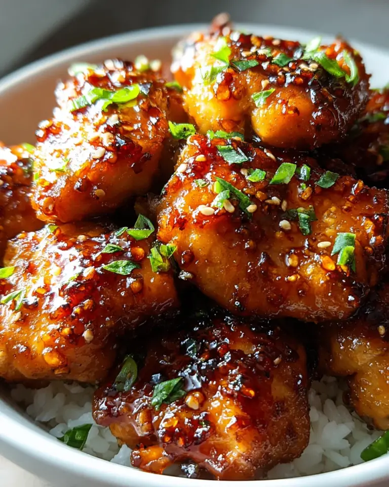 Honey Garlic Chicken Recipe