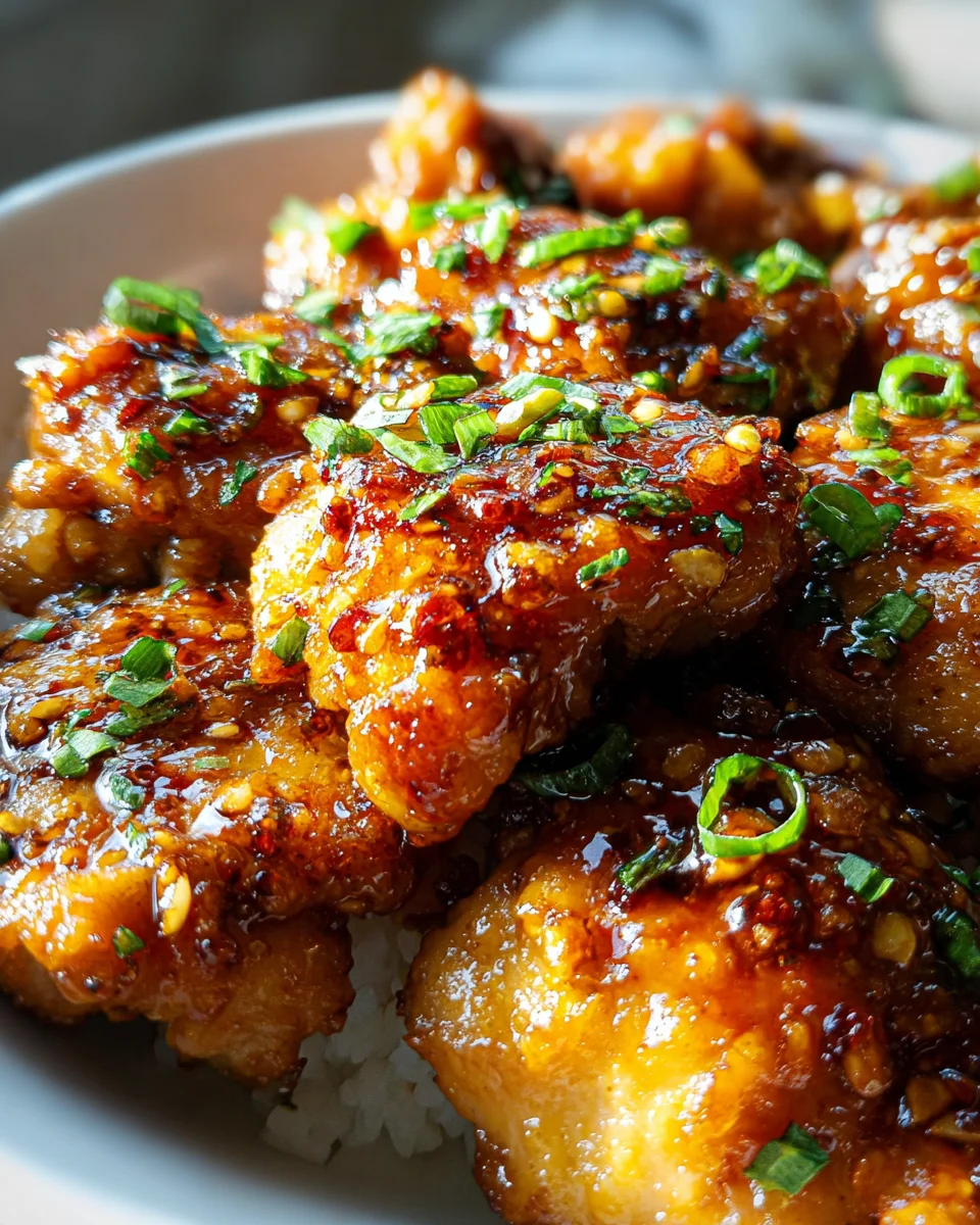 Honey Garlic Chicken Recipe Honey