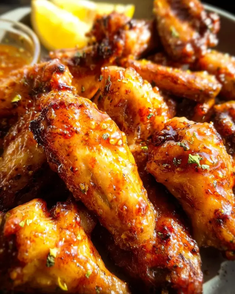 Honey Lemon Pepper Wings