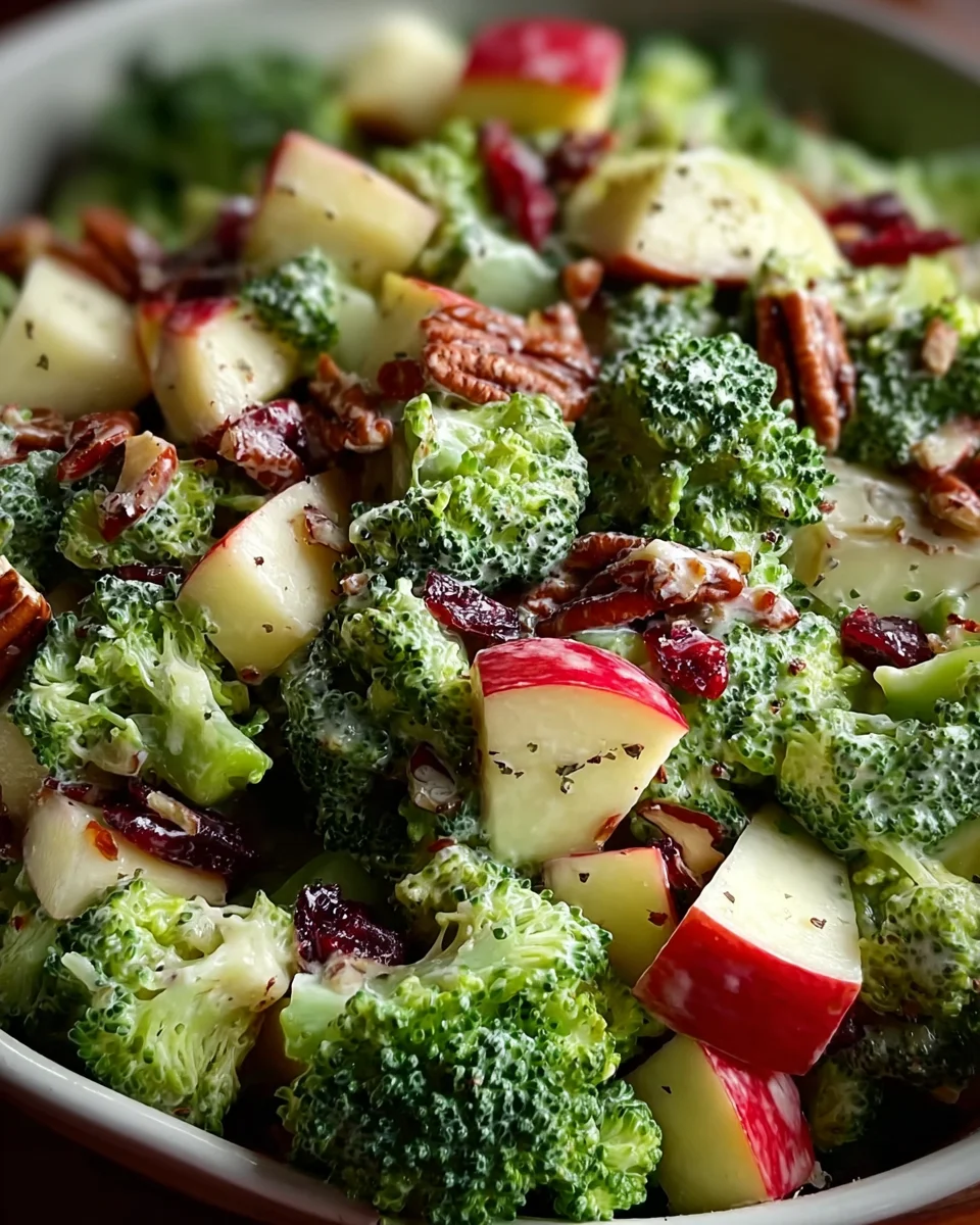 Honeycrisp Apple Broccoli Salad Honeycrisp