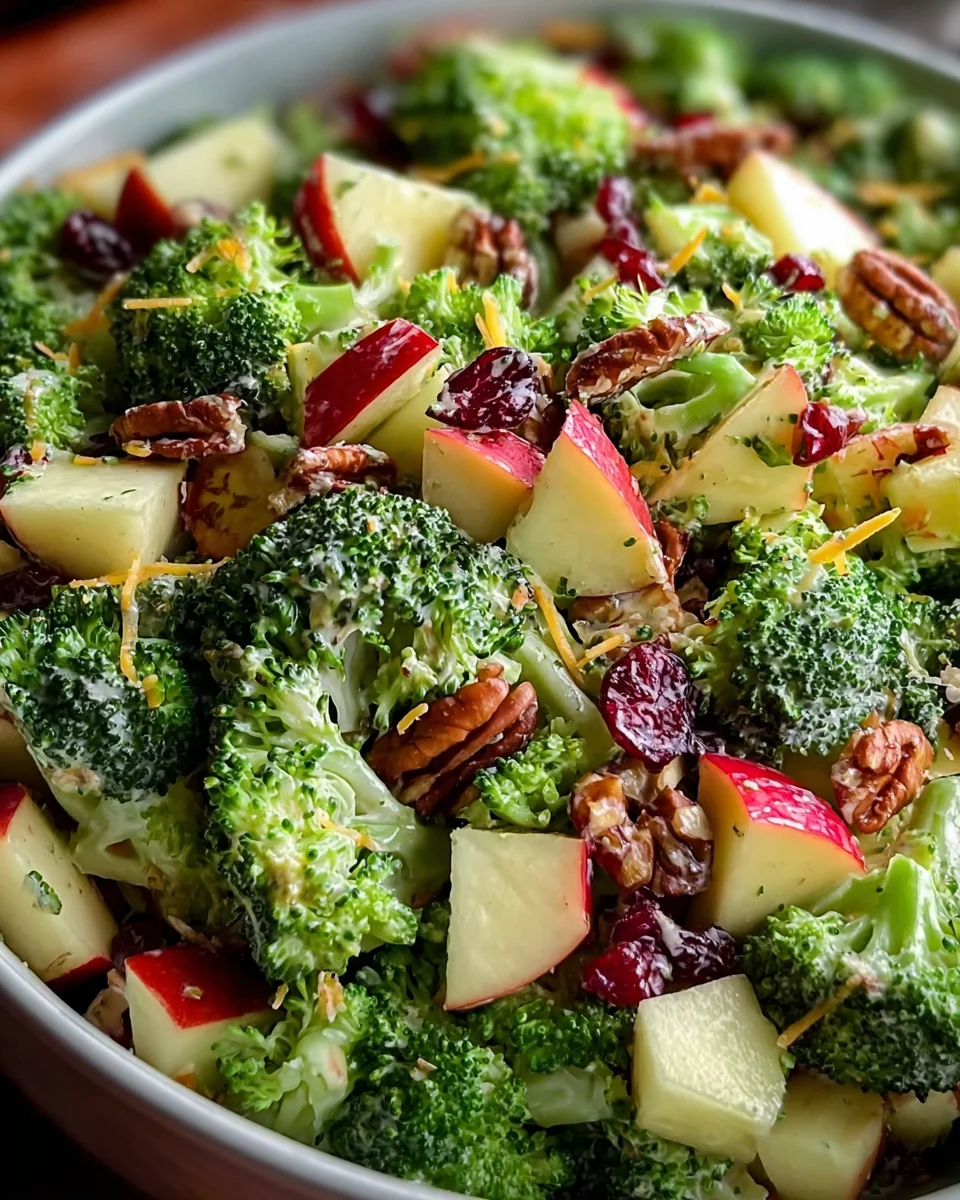 Honeycrisp Apple Broccoli Salad Honeycrisp
