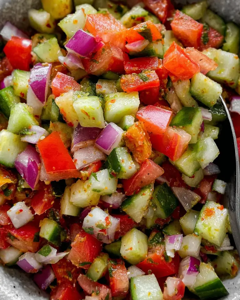 Indian Kachumber Salad