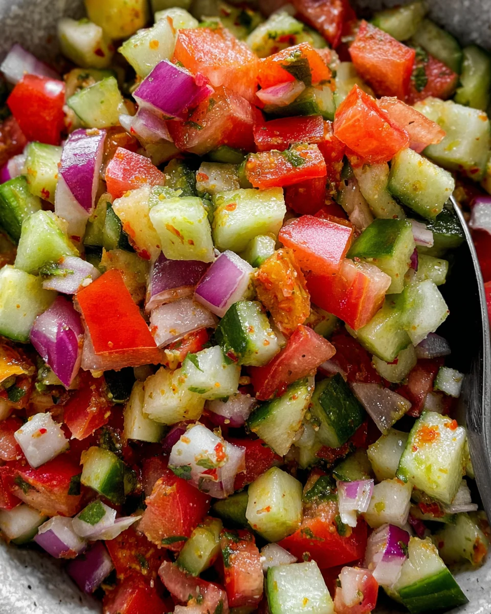 Indian Kachumber Salad Indian Kachumber Salad