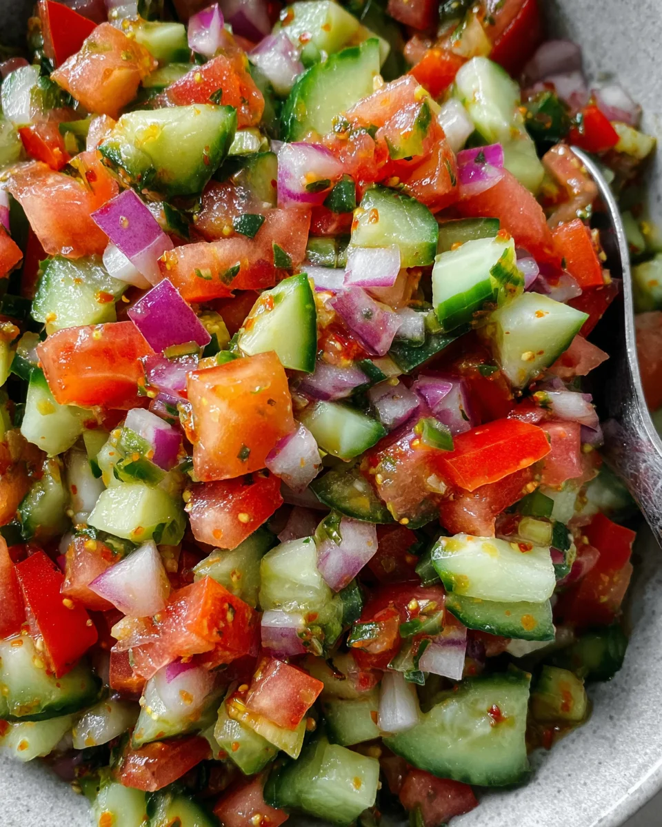 Indian Kachumber Salad Indian
