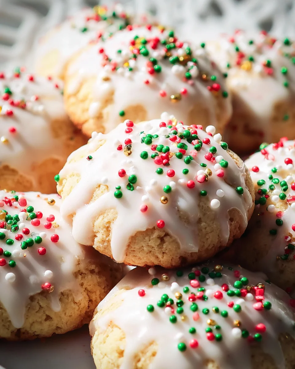 Italian Anise Cookies Italian