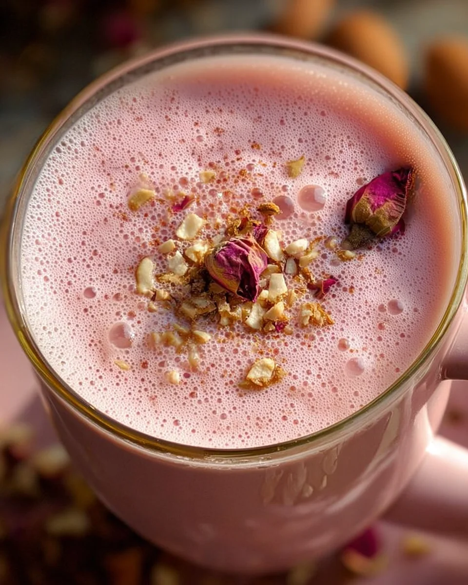 Kashmiri Pink Chai (Noon Tea) 21 Kashmiri Pink Chai (Noon Tea)