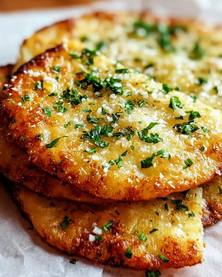 Keto Garlic Flatbread