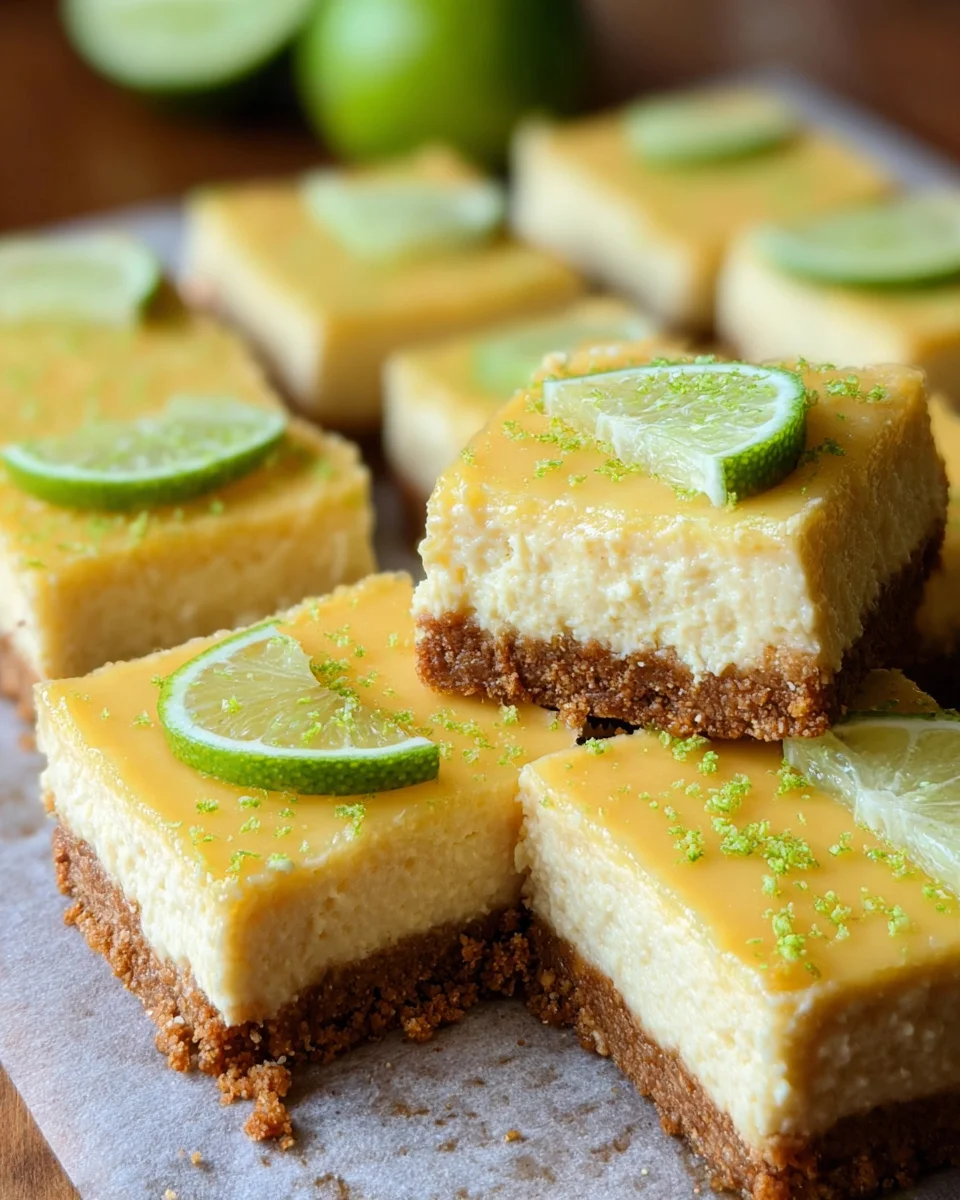 Key Lime Pie Bars Key