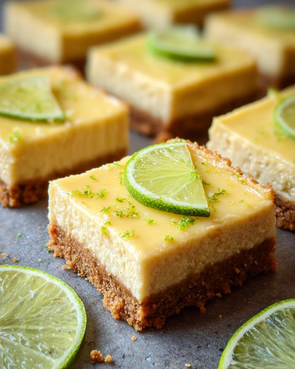 Key Lime Pie Bars Key