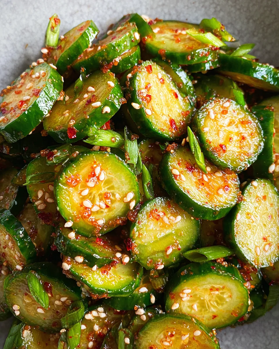 Korean Cucumber Salad