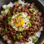Korean Ground Beef Bowl (25-Minutes) Korean Ground Beef Bowl (25-Minutes)