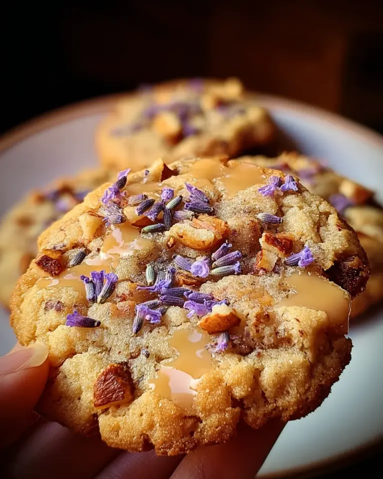 Lavender Honey Crunch Cookies