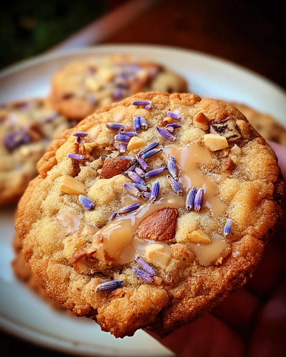 Lavender Honey Crunch Cookies Lavender