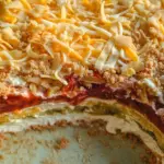 Layered Cream Cheese and Salsa Dip Layered Cream Cheese and Salsa Dip
