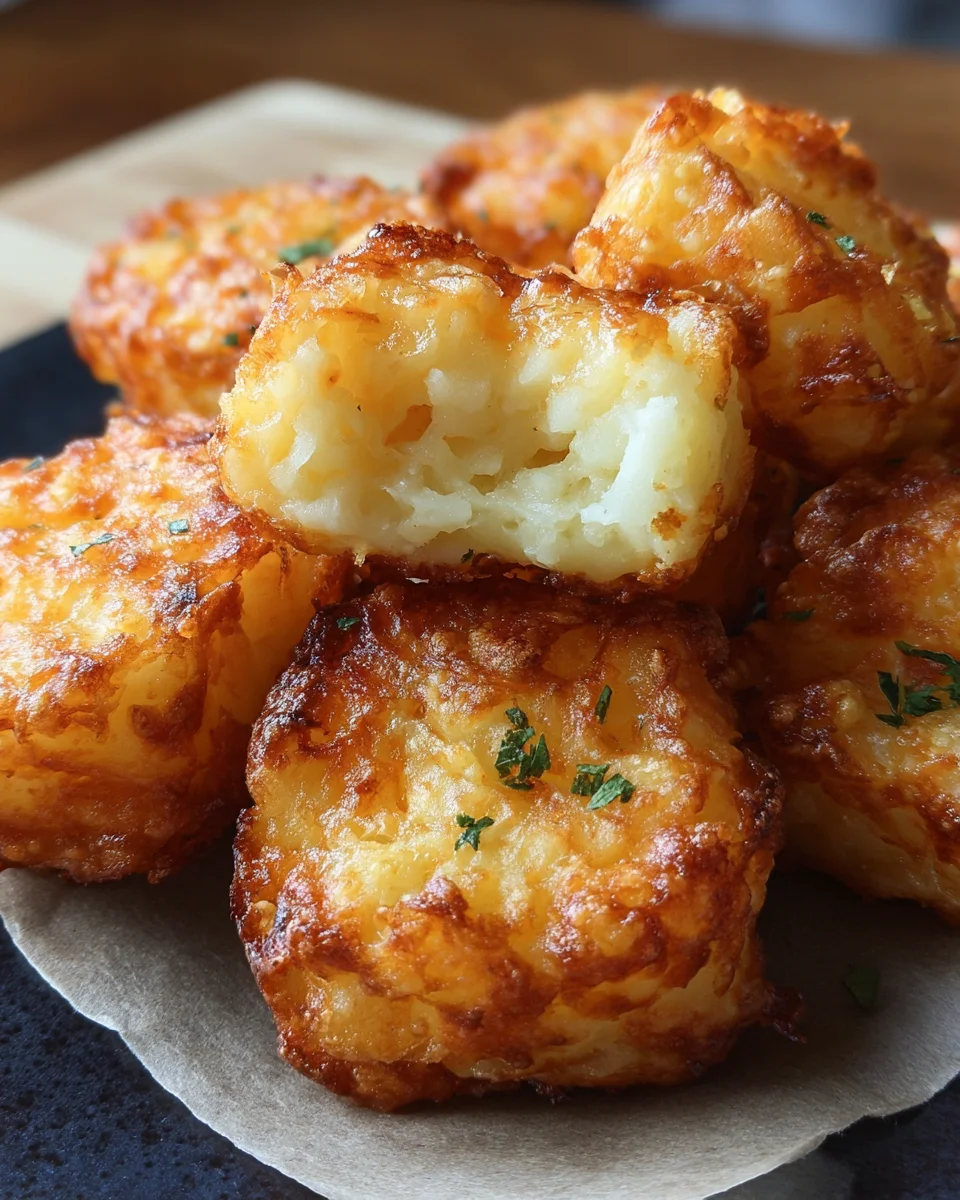 Leftover Mashed Potato Cheese Puffs