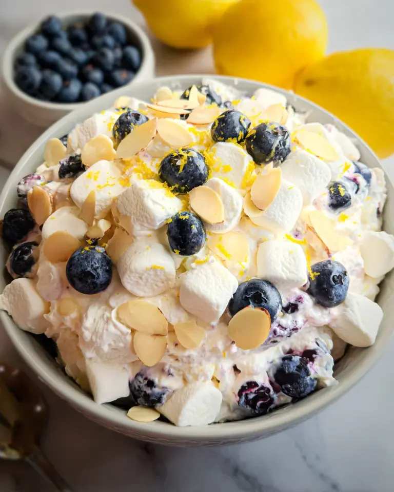 Lemon Blueberry Fluff