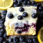 Lemon Blueberry Sheet Cake Lemon Blueberry Sheet Cake