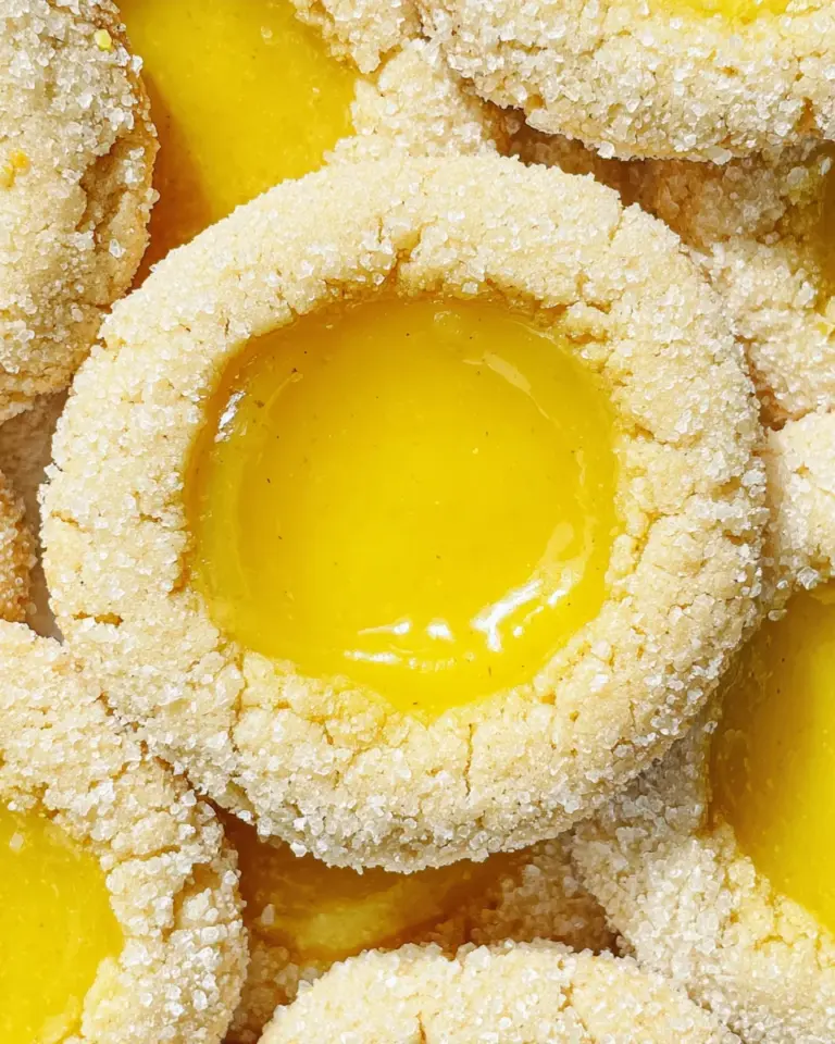 Lemon Curd Cookies Recipe