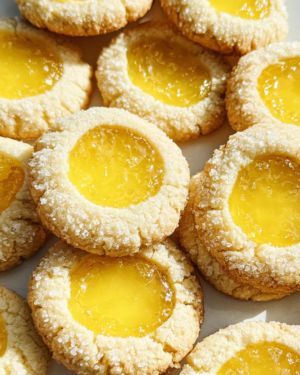 Lemon Curd Cookies Recipe Lemon