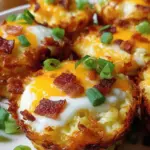 Loaded Bacon and Egg Hash Brown Muffins Loaded Bacon and Egg Hash Brown Muffins