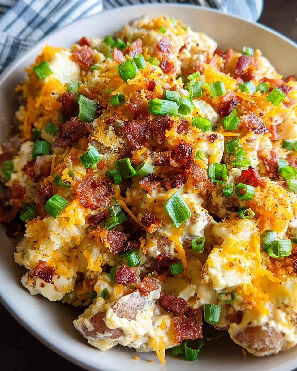 Loaded Baked Potato Salad 19 Loaded Baked Potato Salad