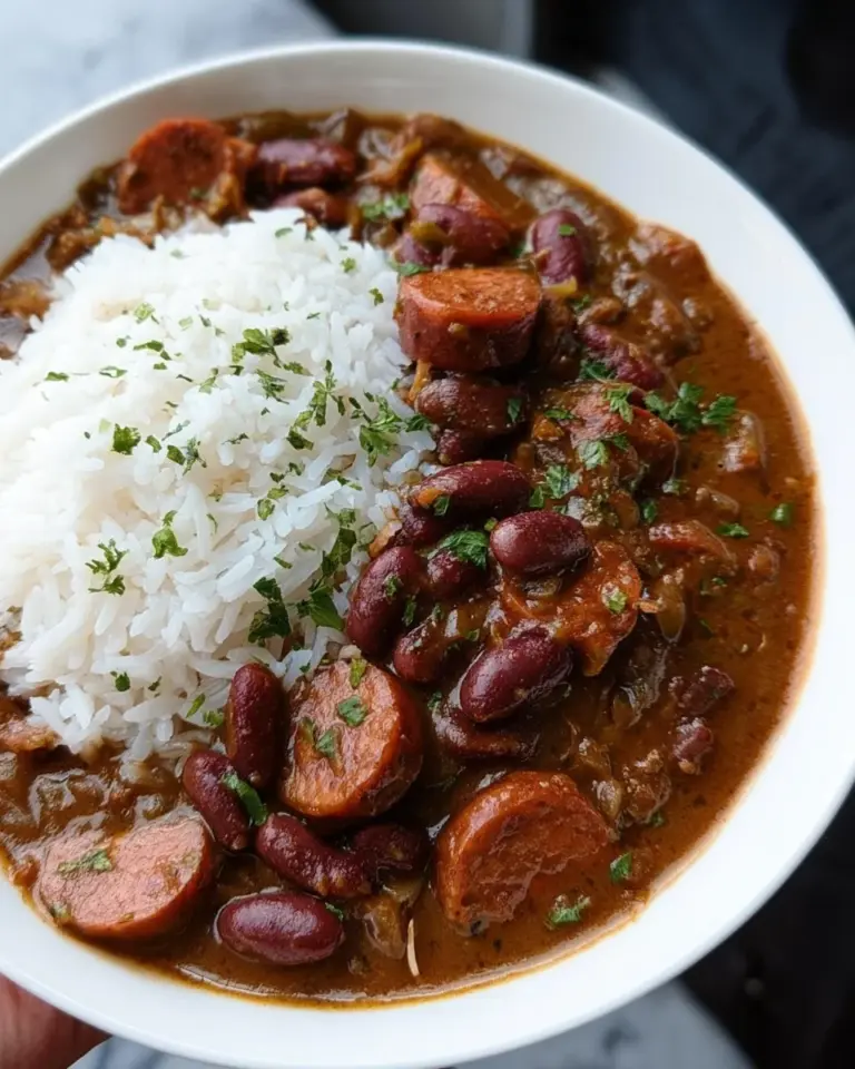 Louisiana-style Vegan Red Beans and Rice