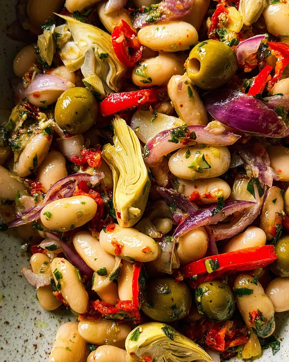 Marinated Butter Beans